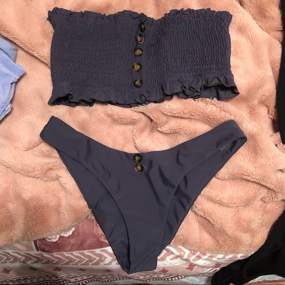 NWOT ZAFUL Bikini Sz: top L/ bottom M